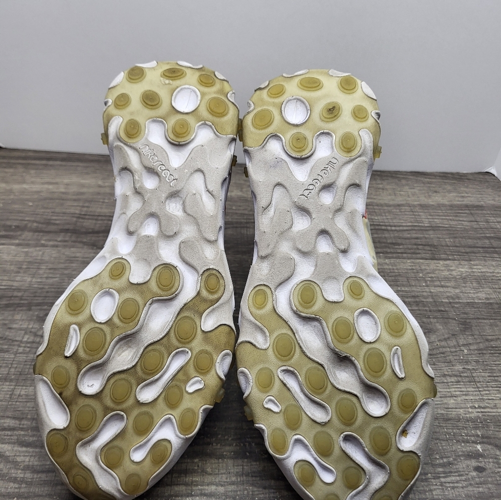 Nike React Element 87 Lightbone Red Black Running… - image 7